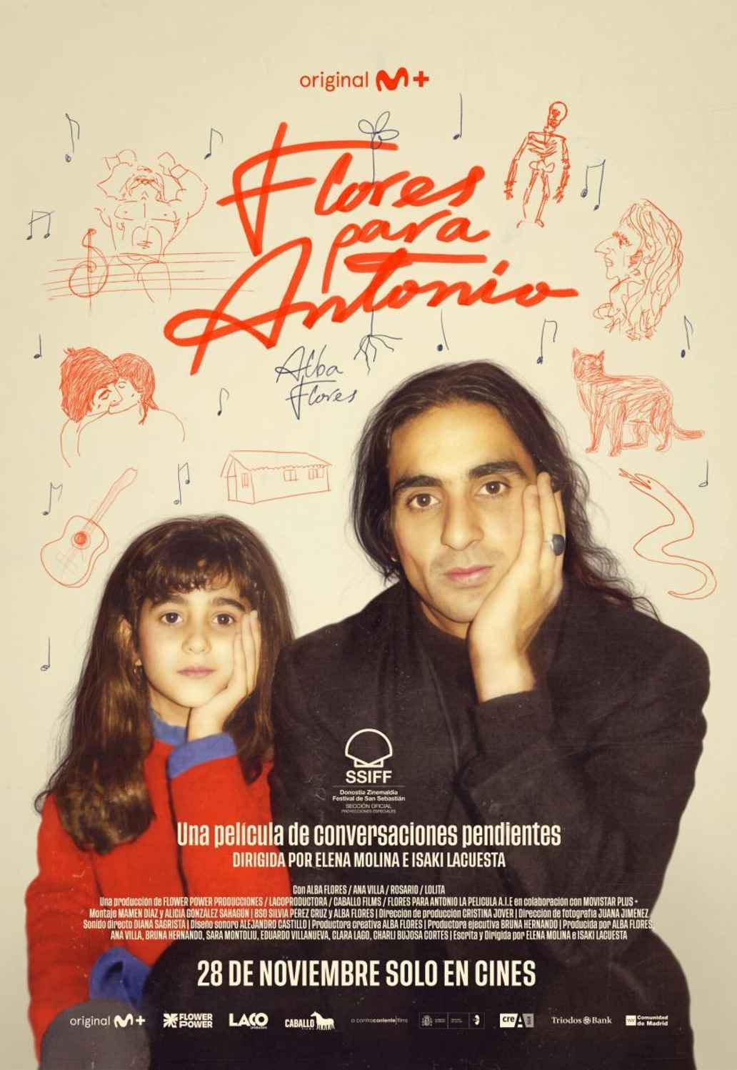 Cartel de 'Flores para Antonio'