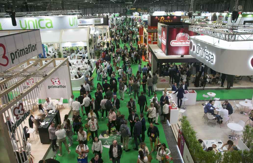 Vista general de uno de los pabellones de Fruit Attraction 2025